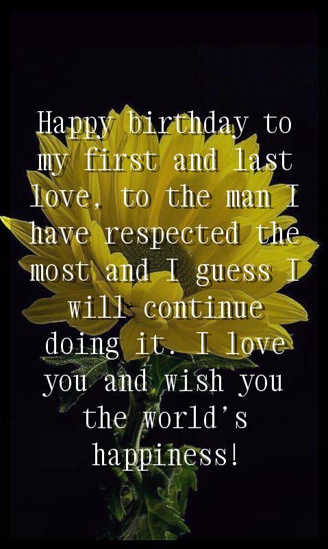 happy birthday wishes to my hubby